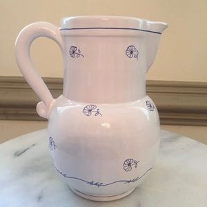 Limited Edition Deruta Hand Painted Pitcher Italy